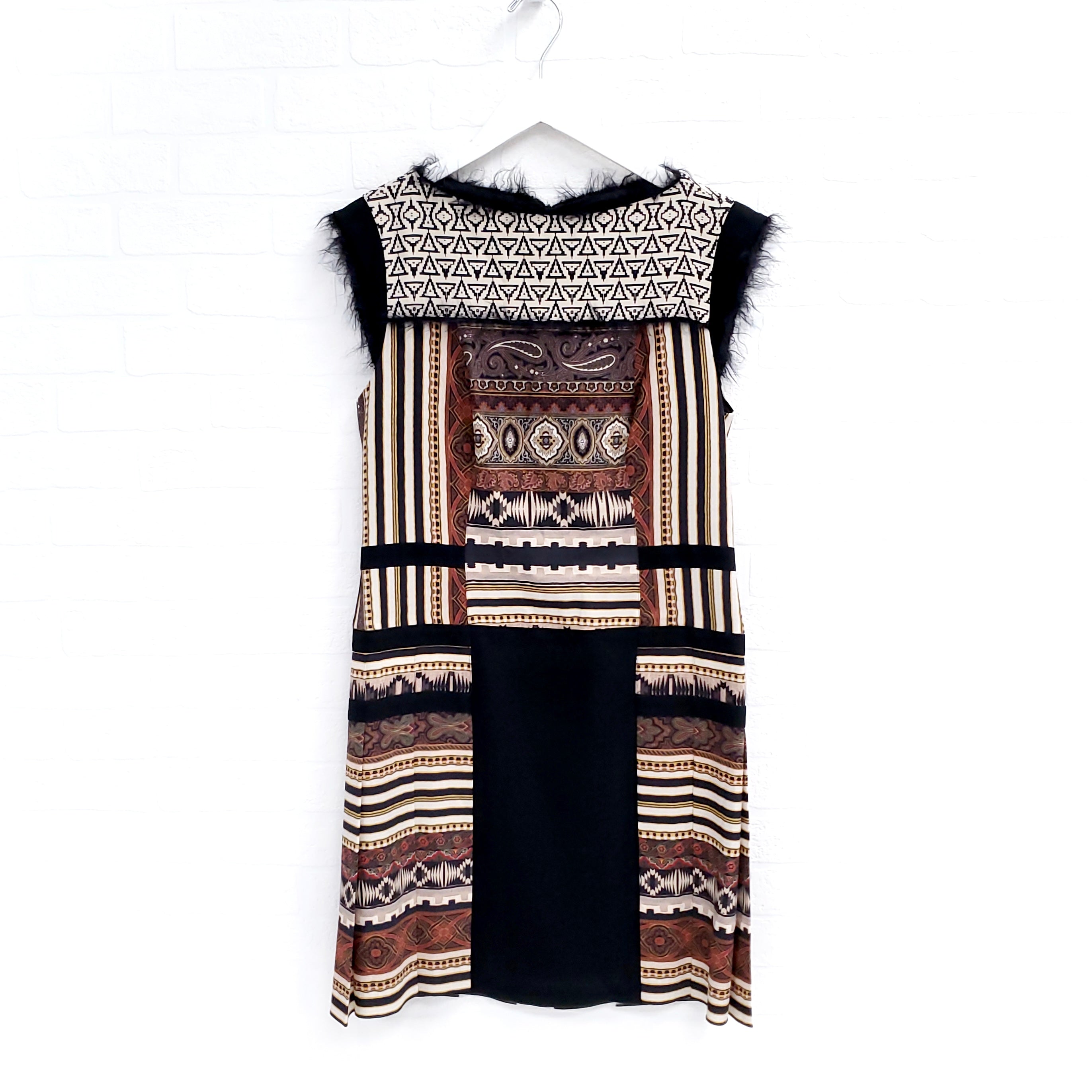ETRO PATTERNED DRESS - SIZE 46/12