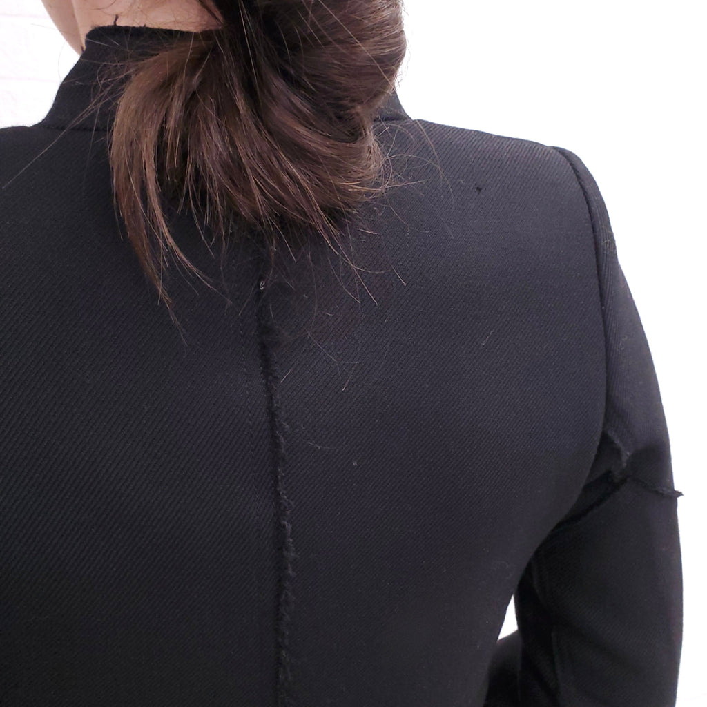 TOM FORD BLACK WOOL JACKET - SIZE 42