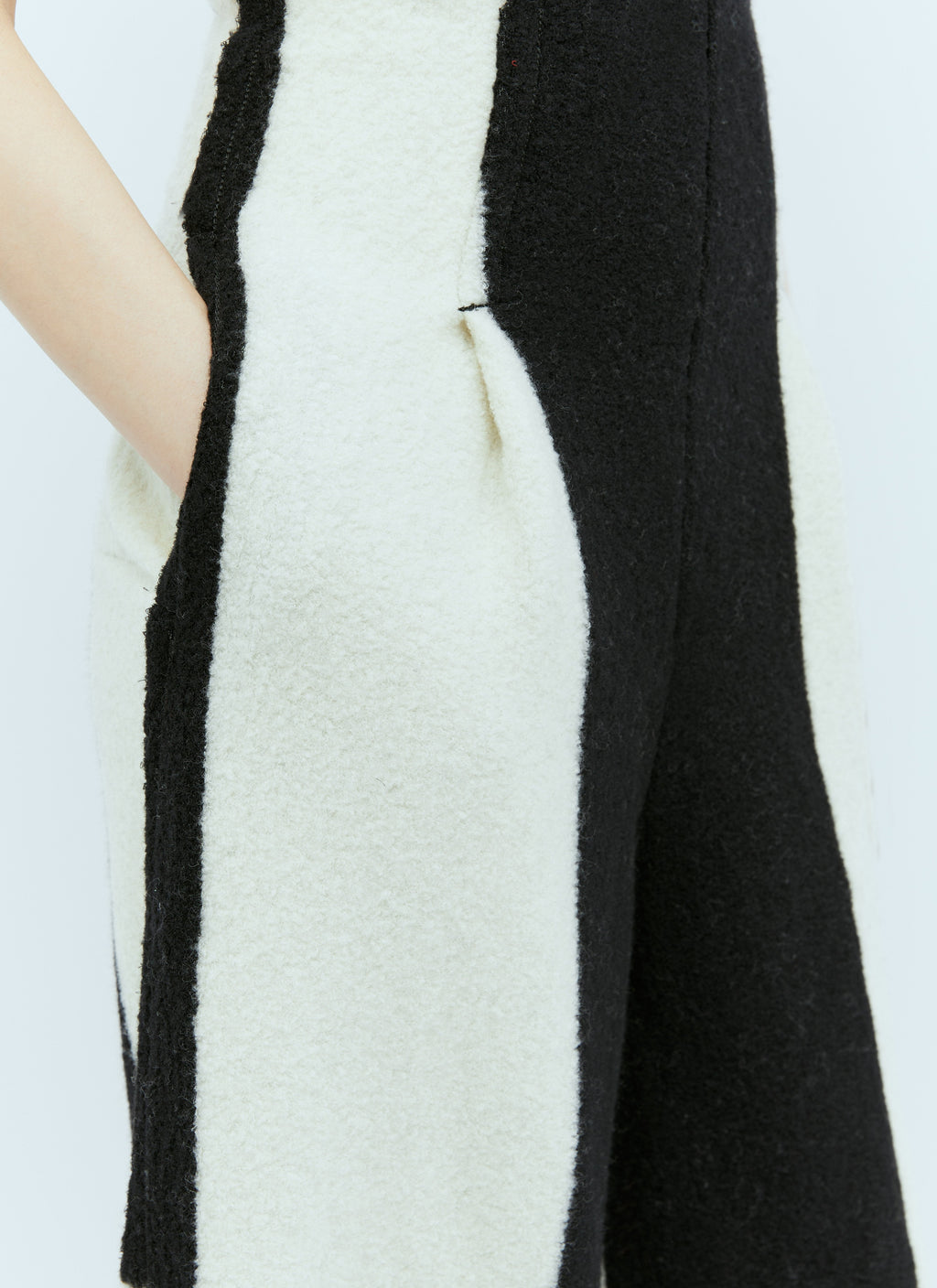 Issey Miyake Women Rectilinear Milled Jumpsuit