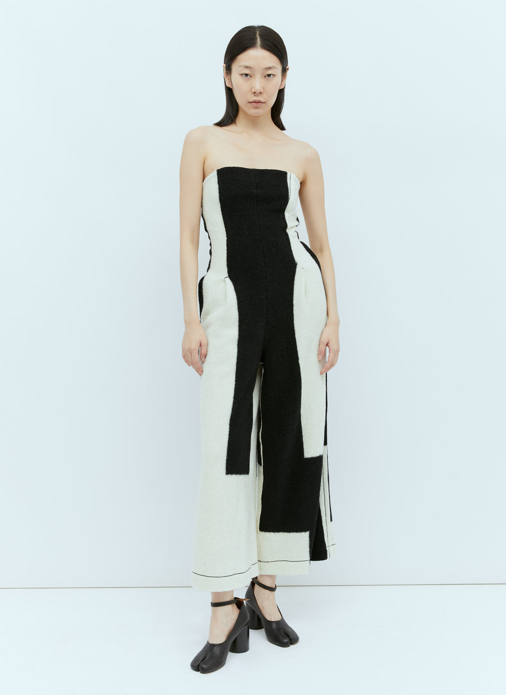 Issey Miyake Women Rectilinear Milled Jumpsuit