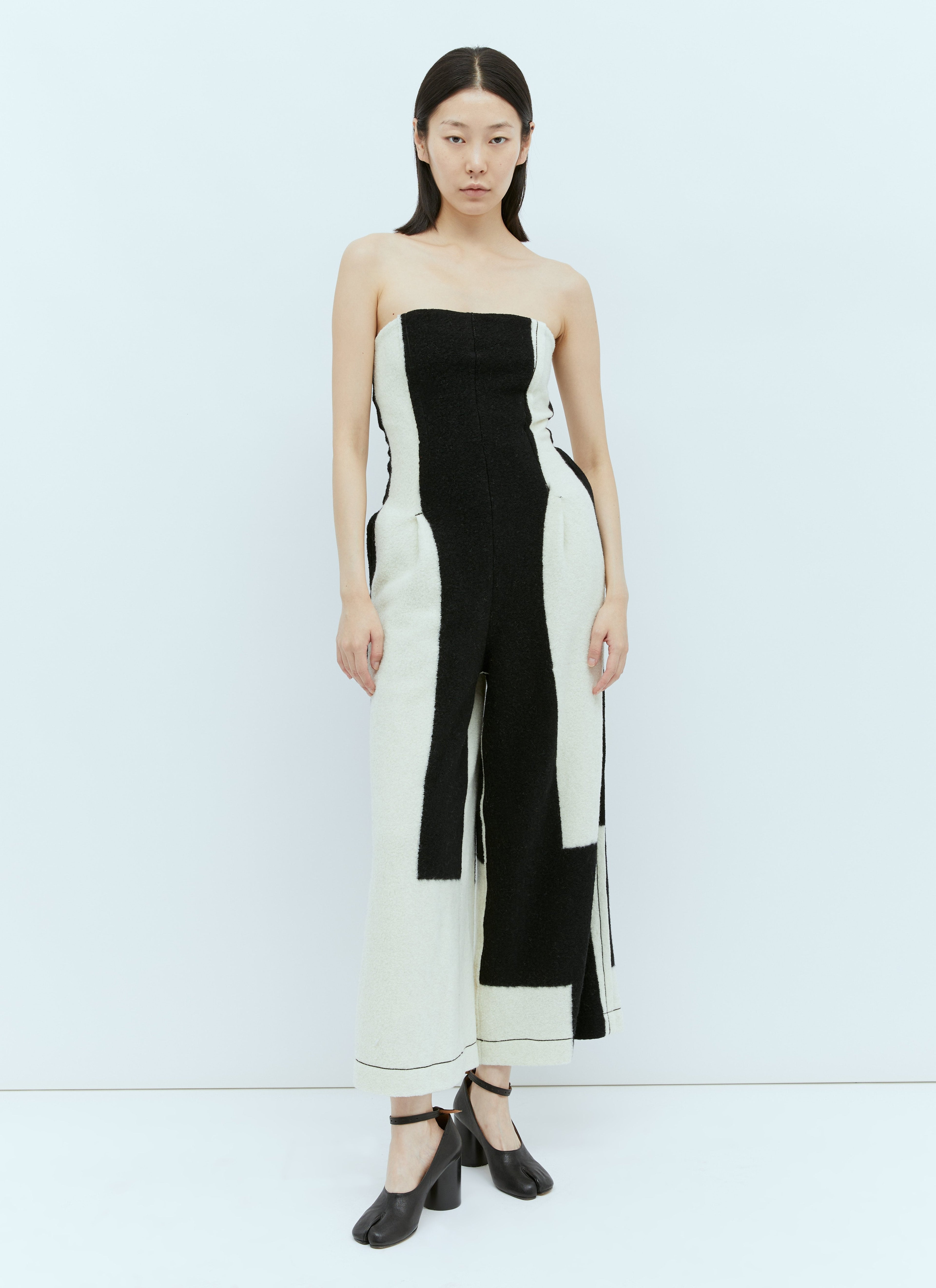 Issey Miyake Women Rectilinear Milled Jumpsuit
