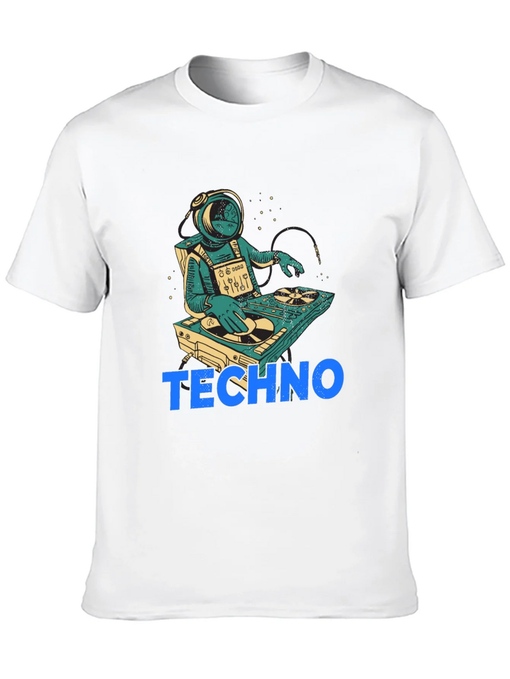 Astronaut DJ Techno T-Shirt