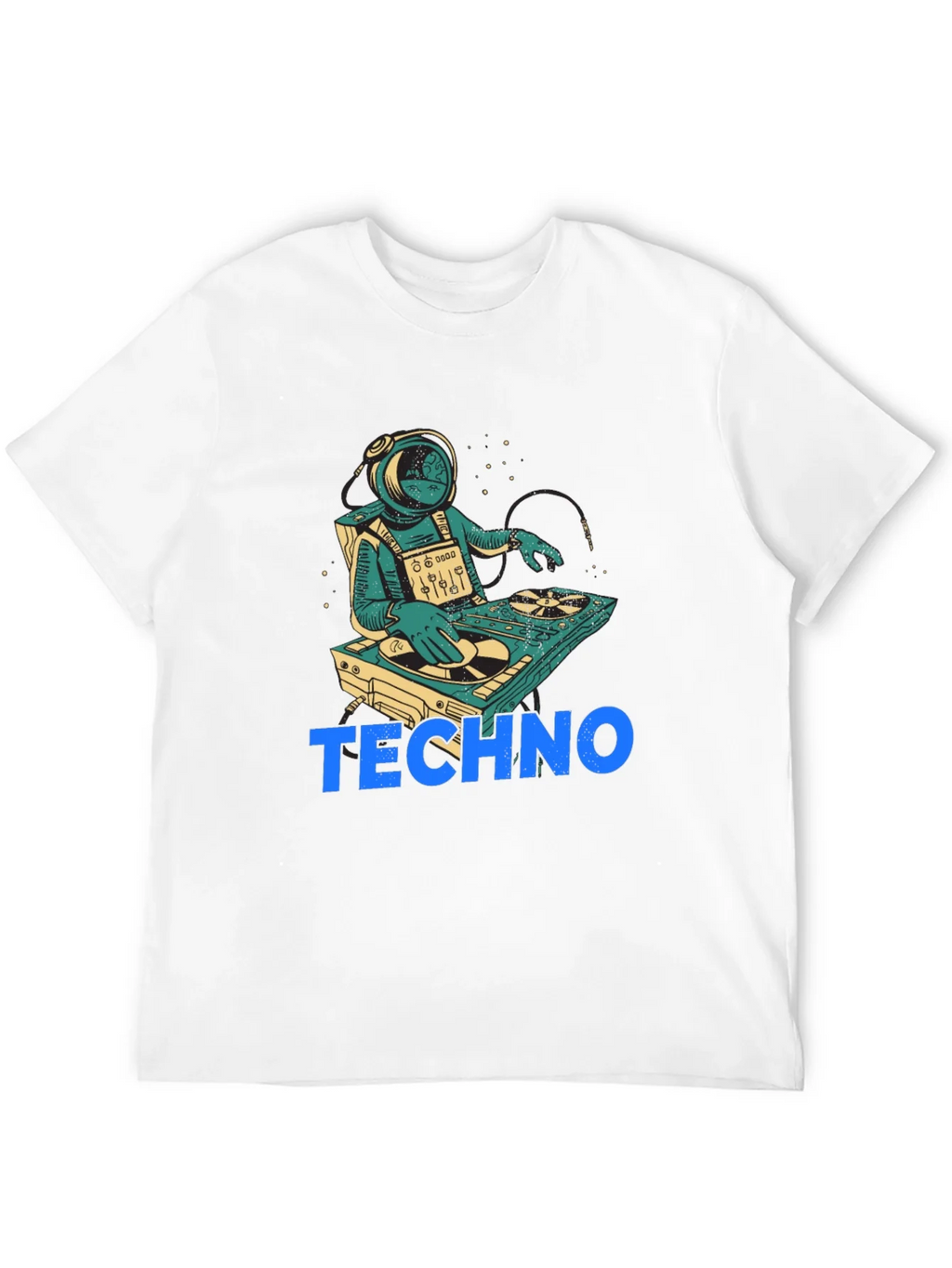 Astronaut DJ Techno T-Shirt