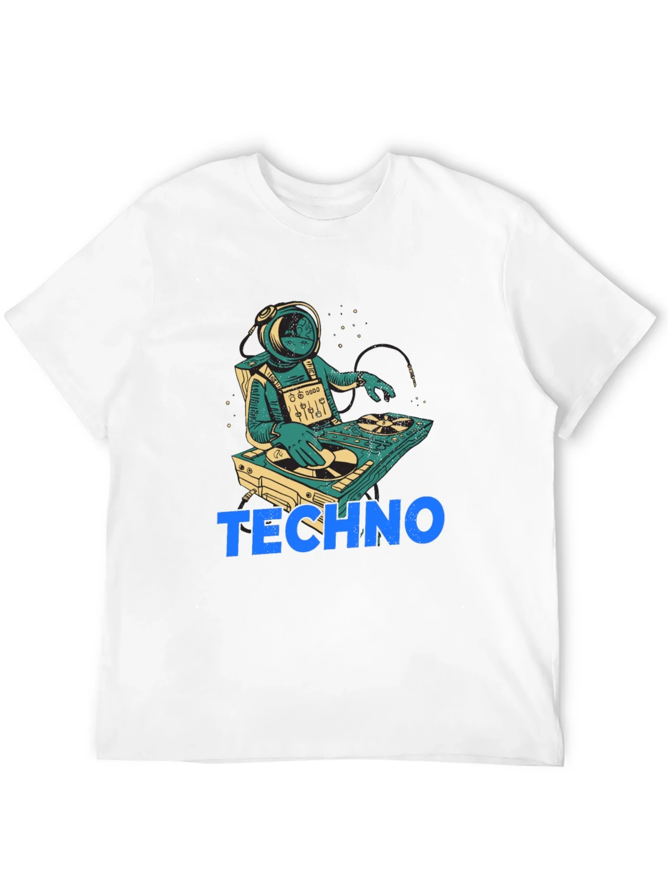 Astronaut DJ Techno T-Shirt