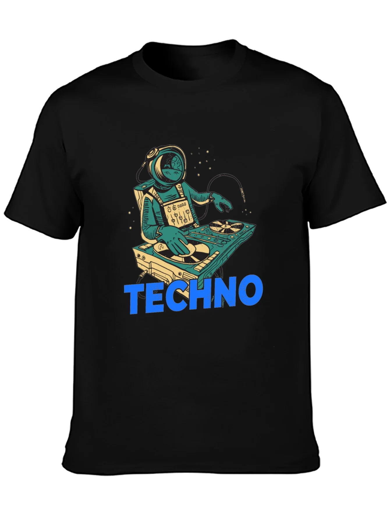 Astronaut DJ Techno T-Shirt