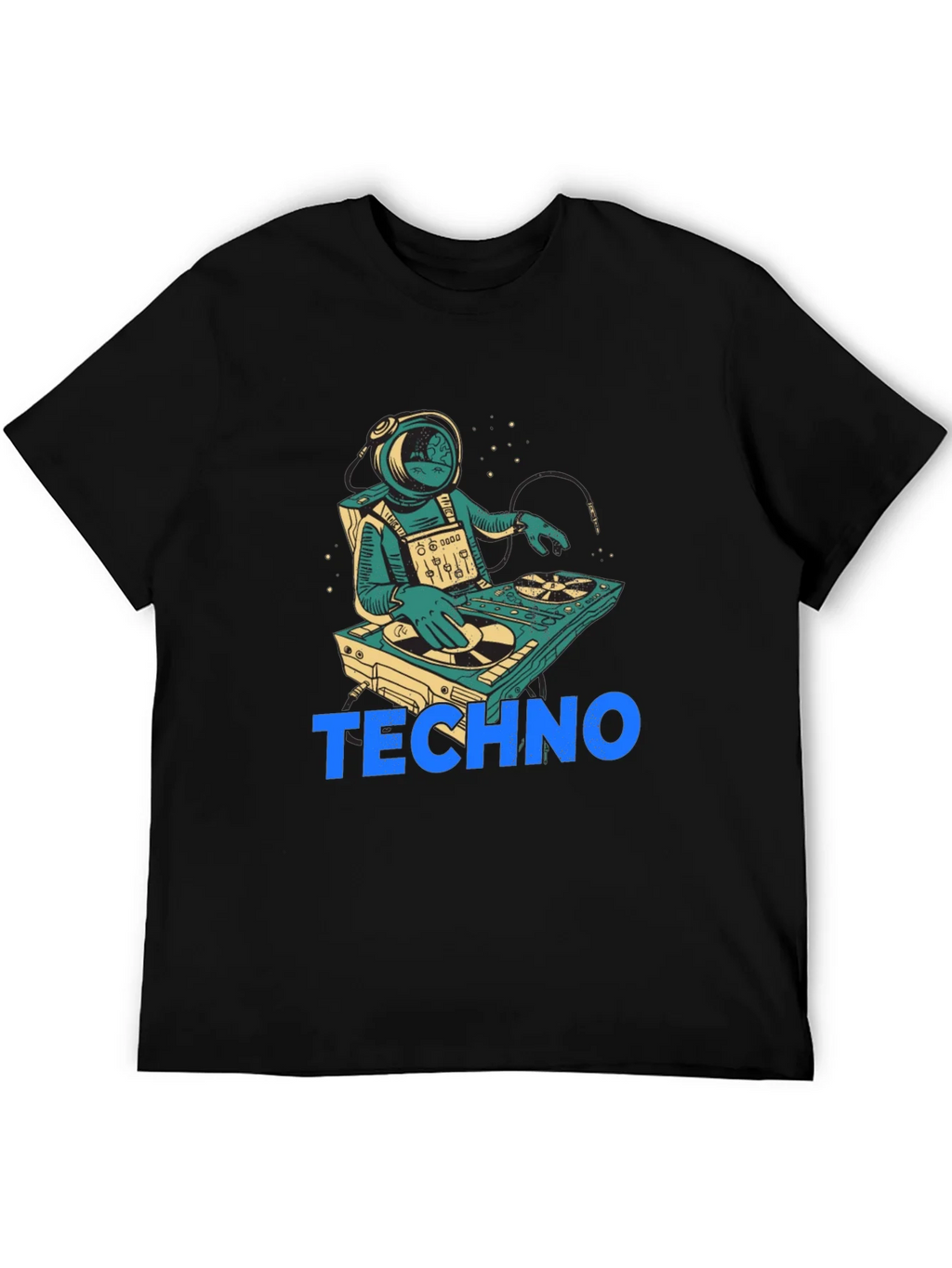 Astronaut DJ Techno T-Shirt