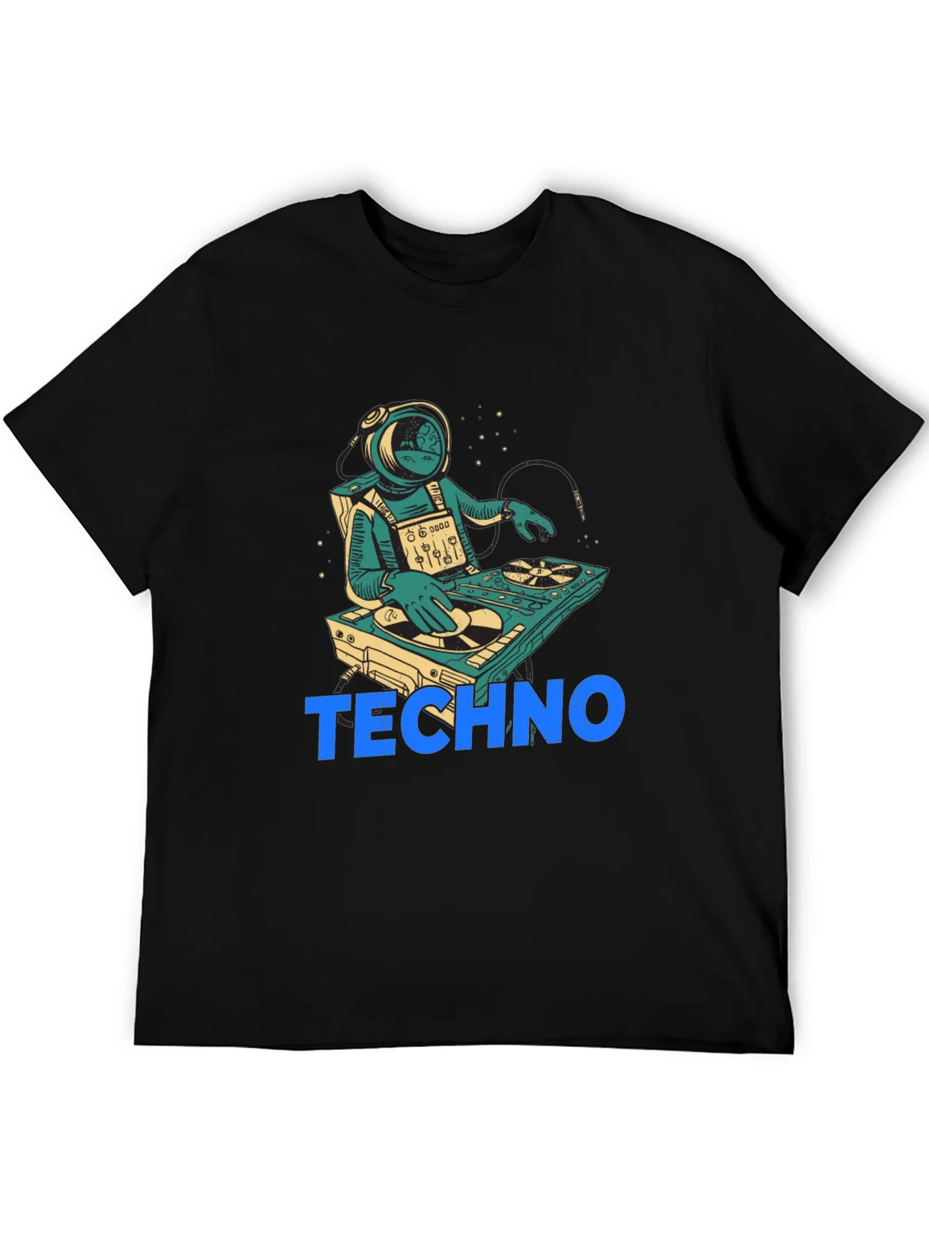 Astronaut DJ Techno T-Shirt