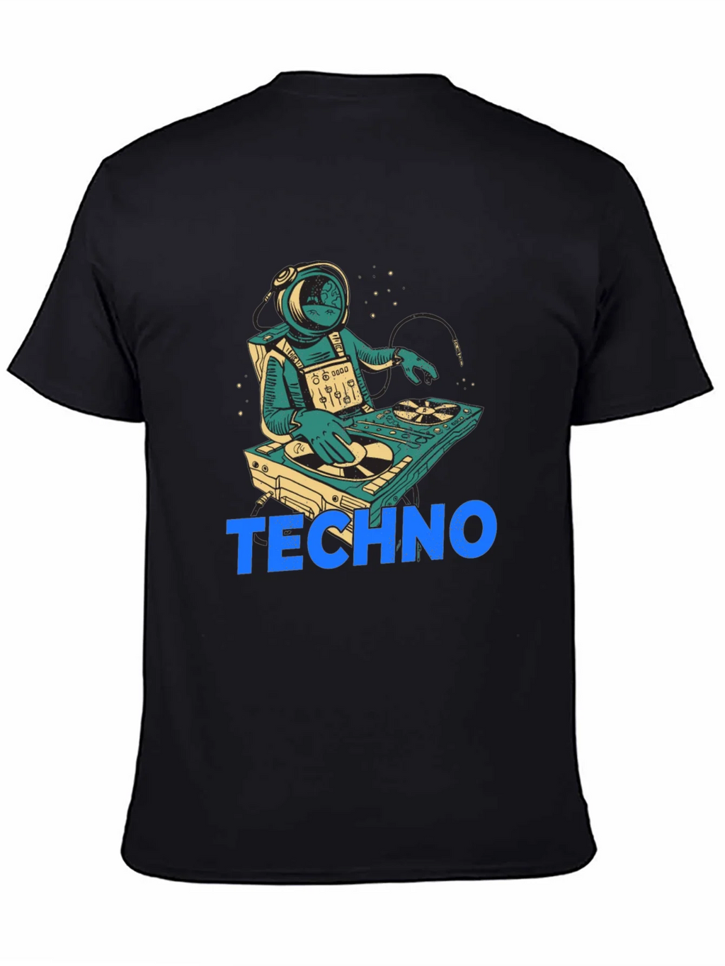 Astronaut DJ Techno T-Shirt