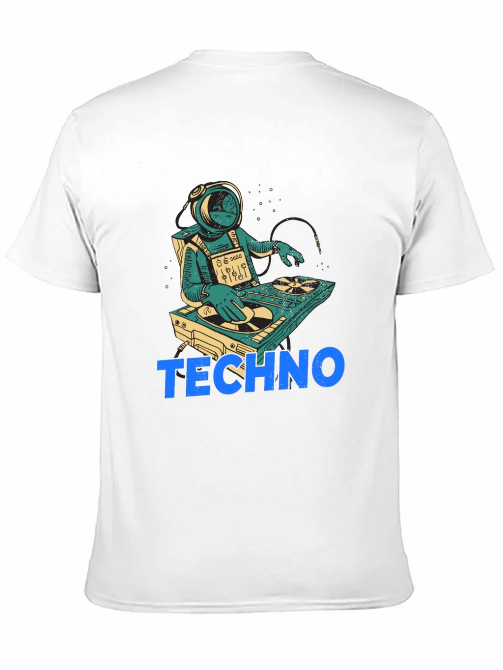 Astronaut DJ Techno T-Shirt