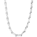 Men's 14k Gold (75gram) or Platinum (141gram) 5.5mm Link Chain Necklace 22"