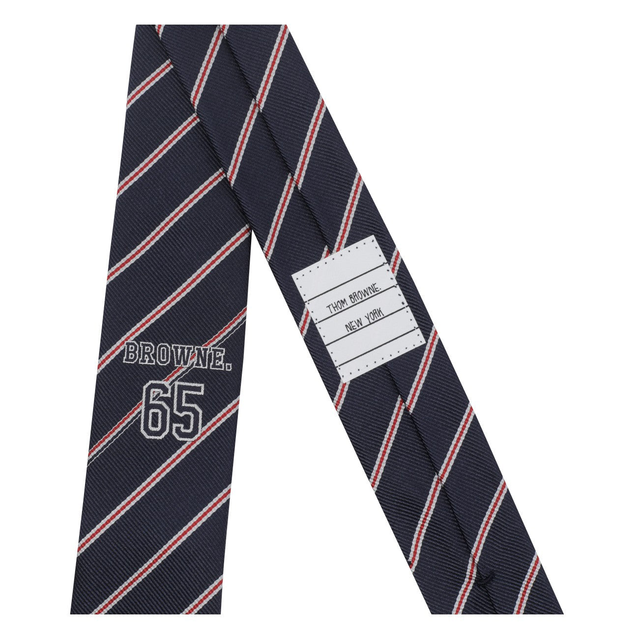 Thom Browne Men Jacquard Browne 65 Tie