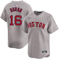 Jarren Duran Boston Red Sox Road Limited Jersey –  Gray