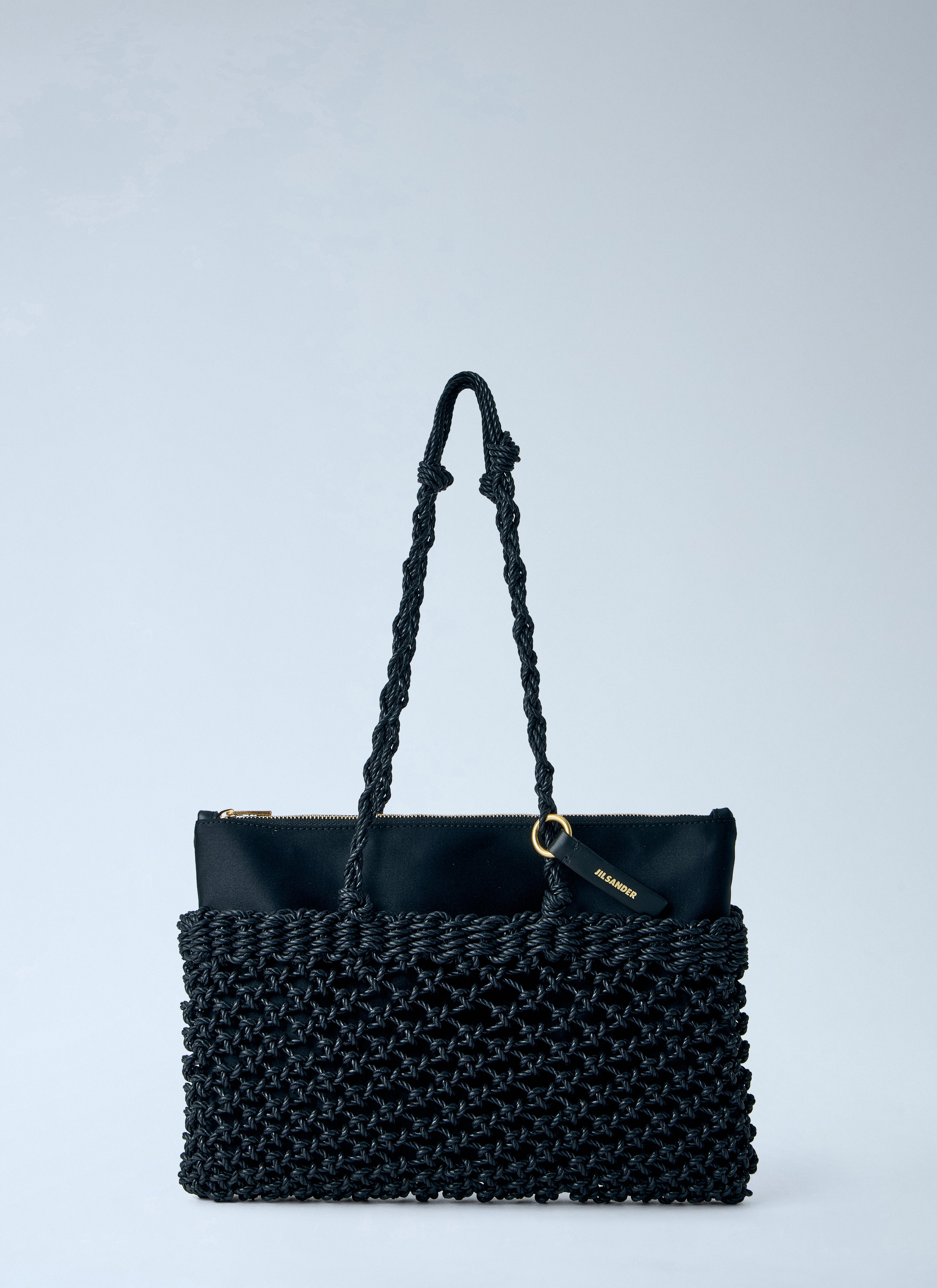 Jil Sander Women Tangle Net  Cord Shoulder Bag