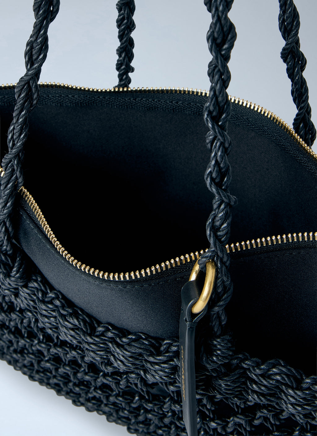 Jil Sander Women Tangle Net  Cord Shoulder Bag