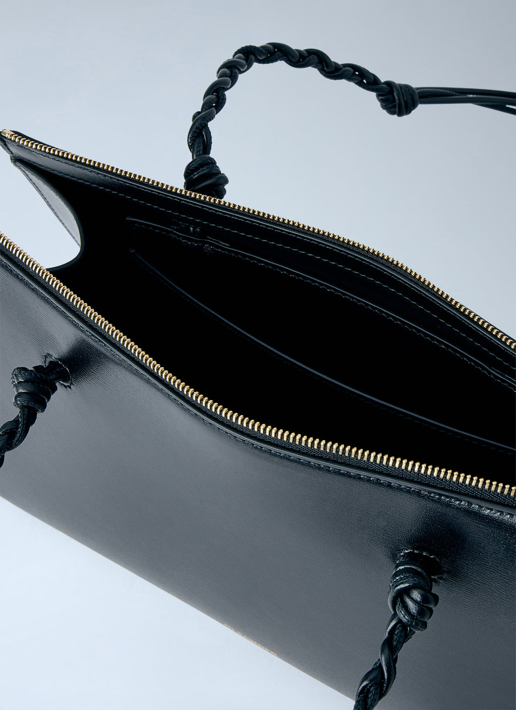 Jil Sander Women Tangle Tent Leather Shoulder Bag