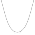 Certified 5Ct 18" Diamond Tennis Necklace 14k White Gold Lab Grown