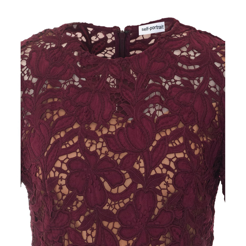 Self Portrait Women Lace Midi Dress