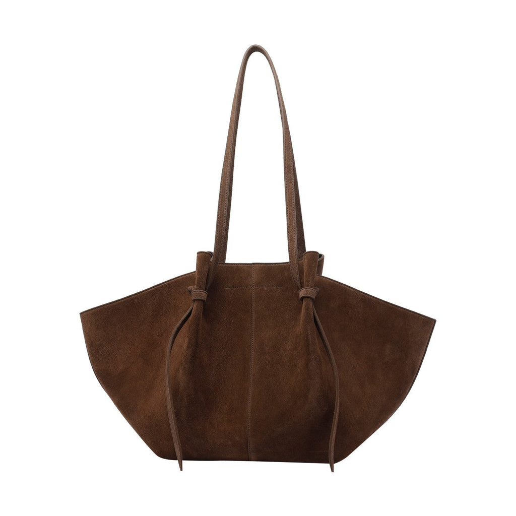 Yuzefi Women Large Suede Mochi Shoulder Bag