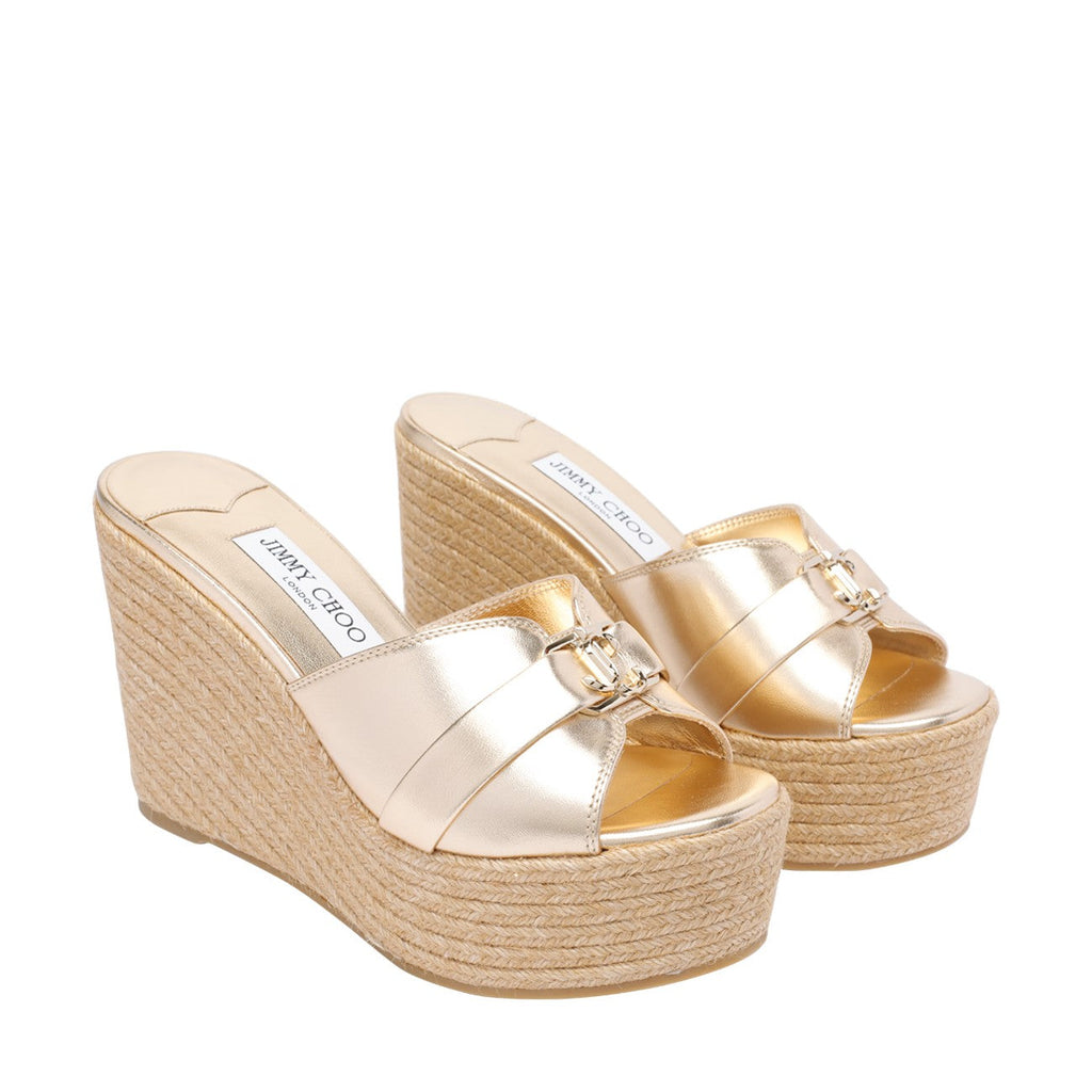 Jimmy Choo Women Leda Wedge Sandals
