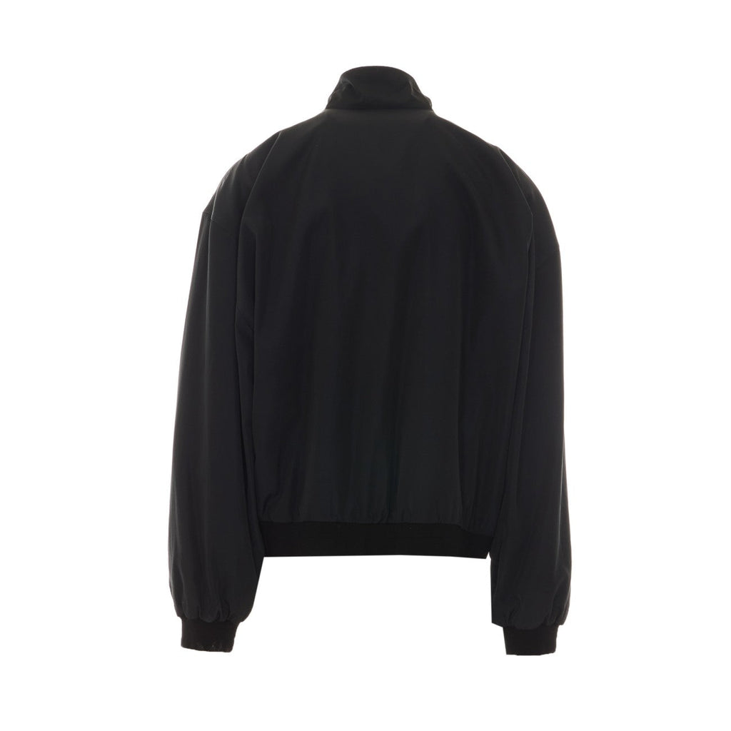 Gucci Men Lightweight Silk And Acetate Faille Zippered Jacket