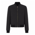 Gucci Men Lightweight Silk Faille Reversible Zipper Jacket