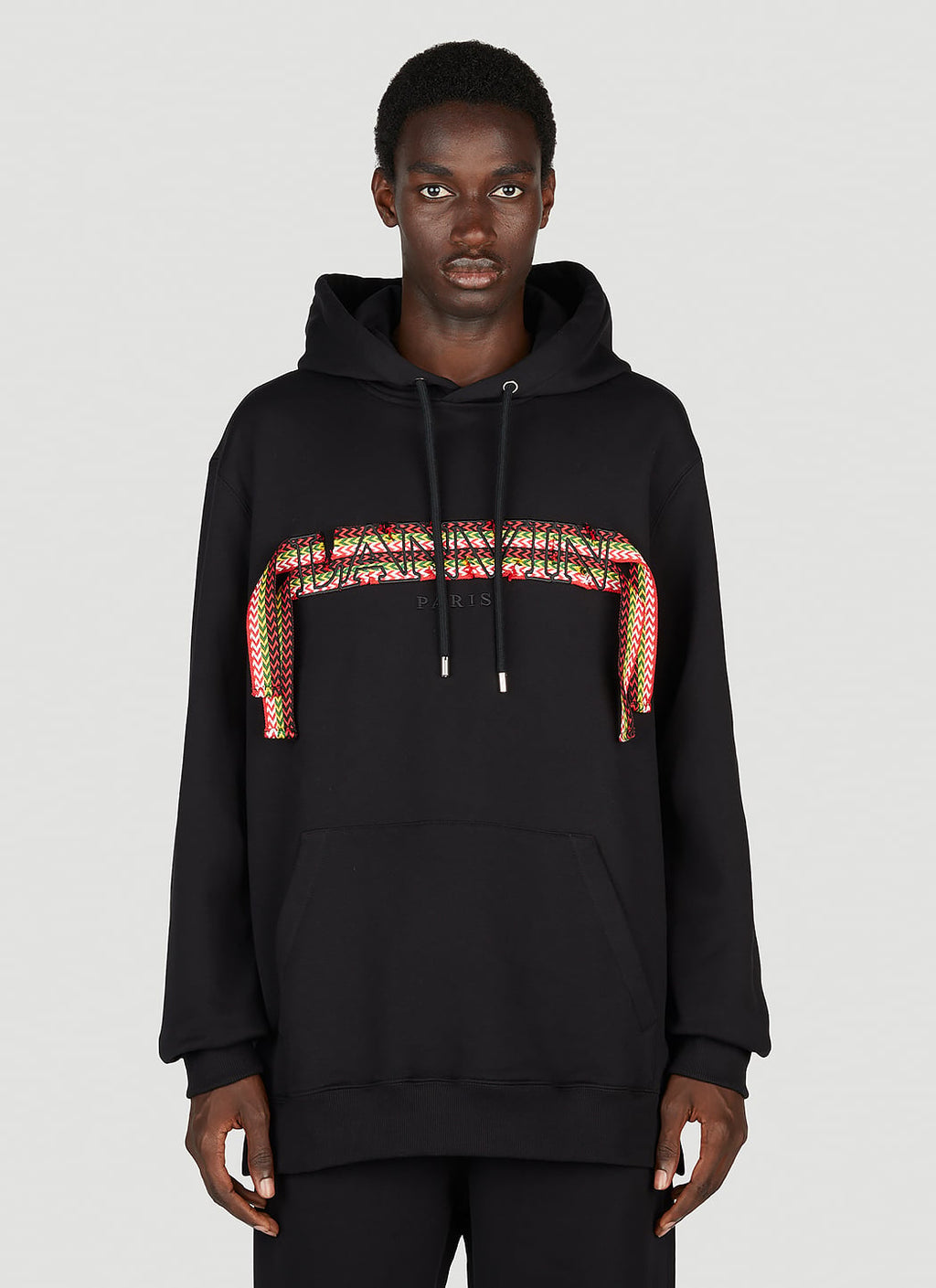 Lanvin Men Curblace Hooded Sweatshirt