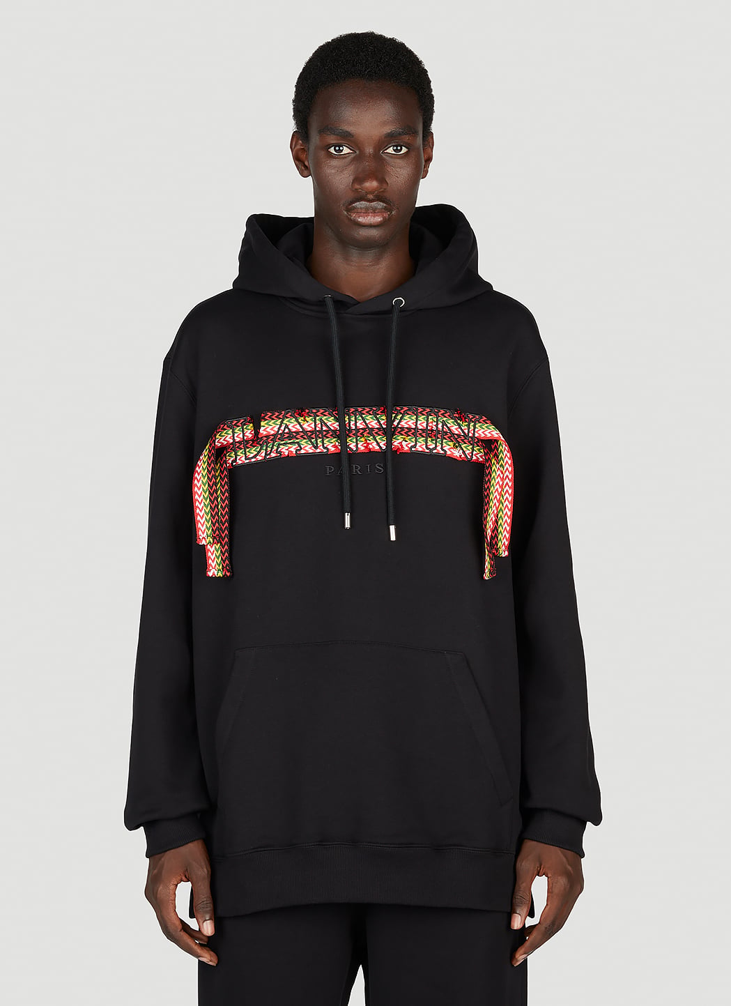 Lanvin Men Curblace Hooded Sweatshirt