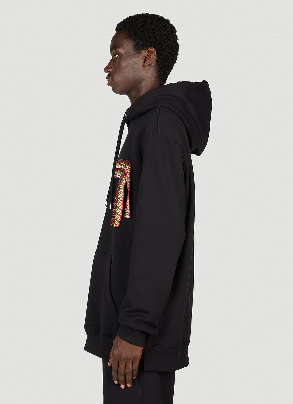 Lanvin Men Curblace Hooded Sweatshirt