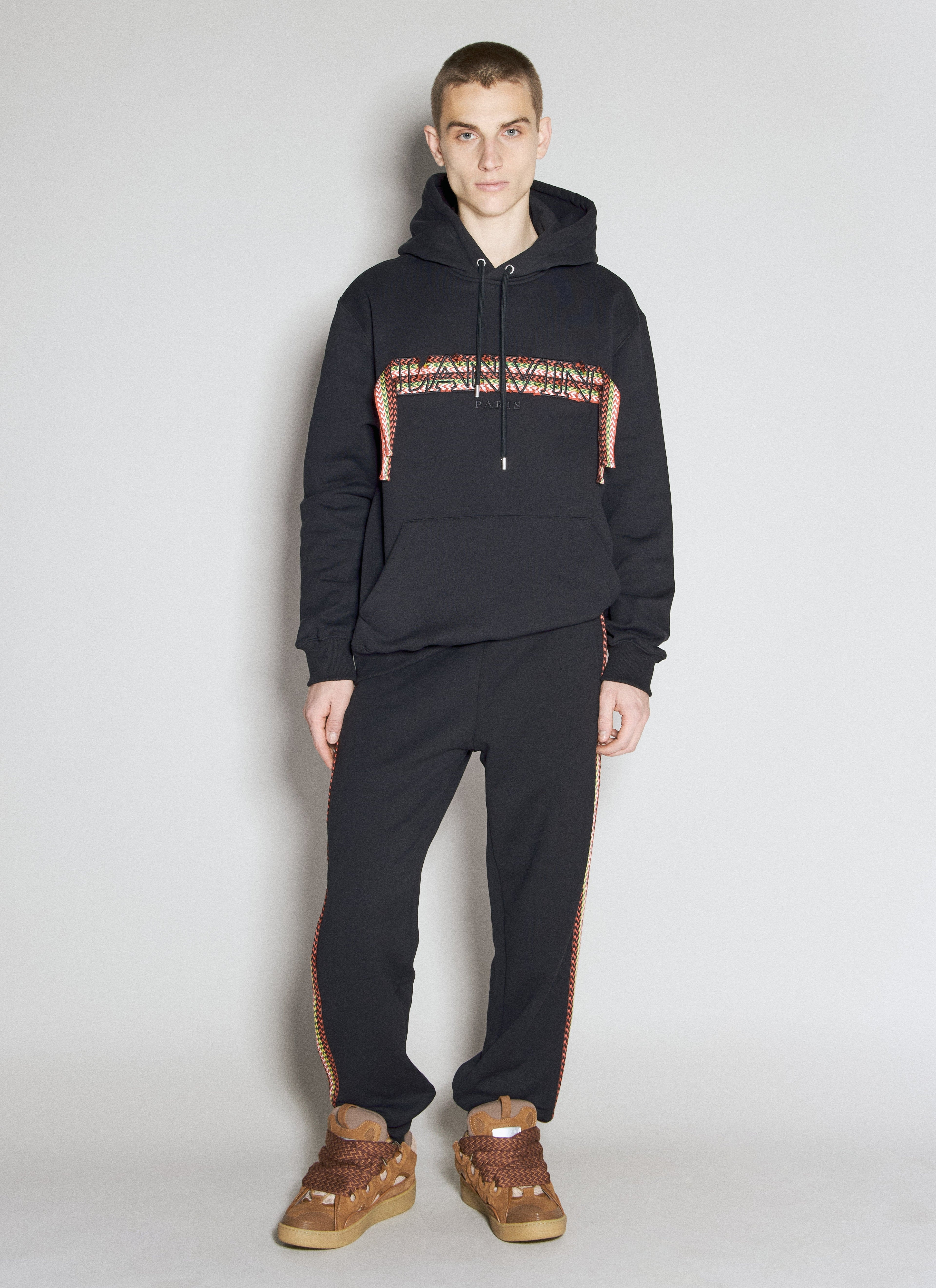 Lanvin Men Curblace Hooded Sweatshirt