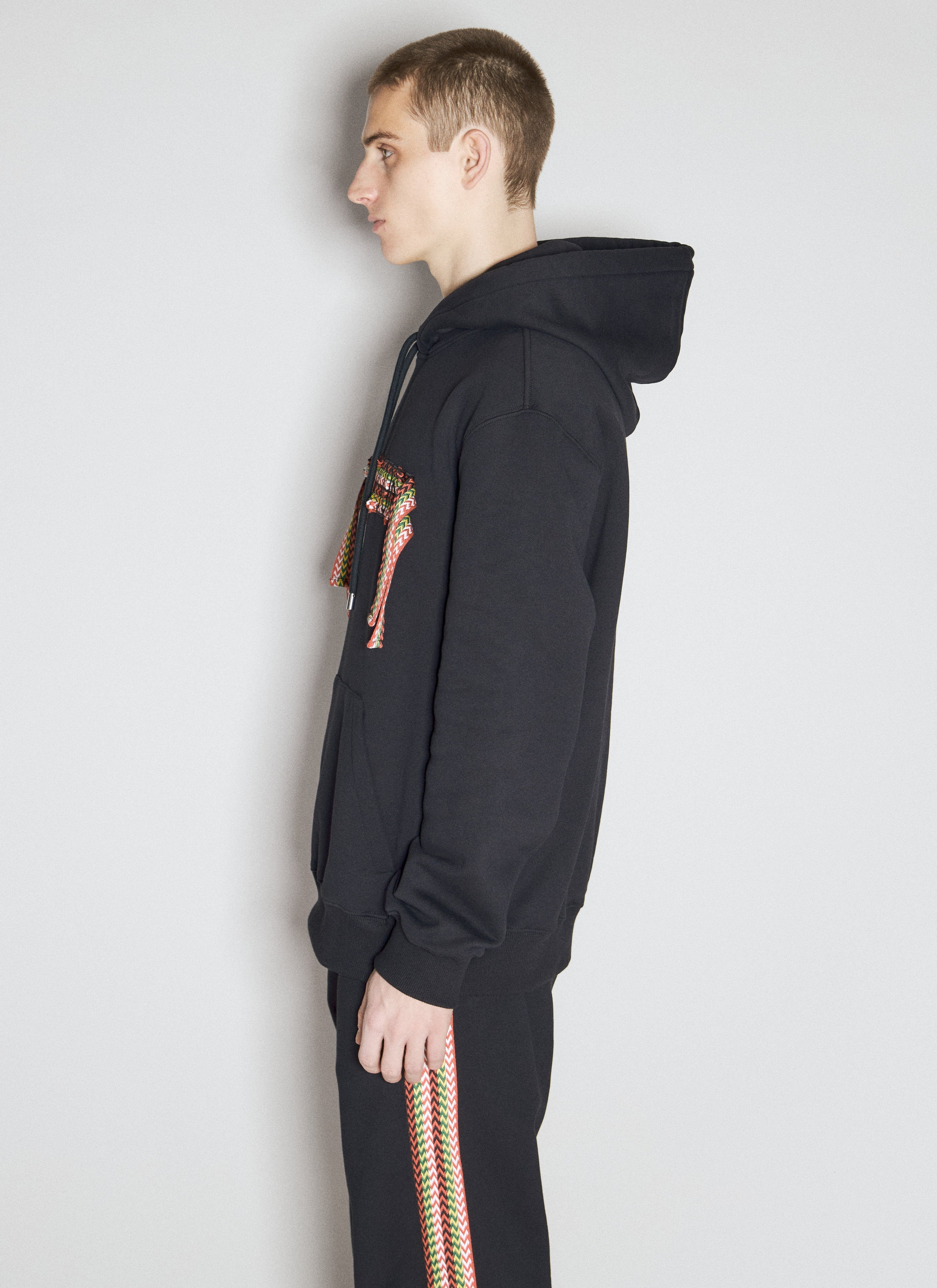 Lanvin Men Curblace Hooded Sweatshirt