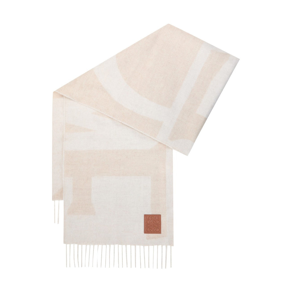 Loewe Women Loewe Logo Cashmere Scarf