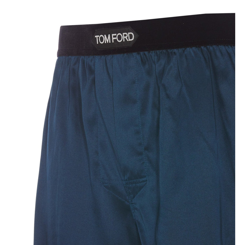 Tom Ford Men Logo Silk Boxer