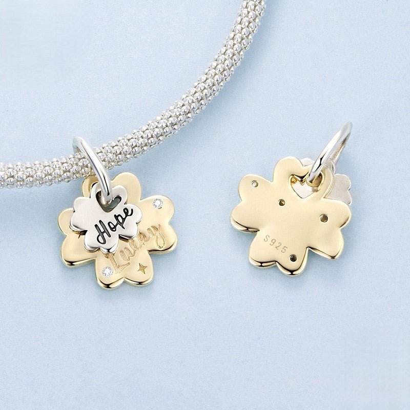 Lucky & Hope Clover Dangle Charm
