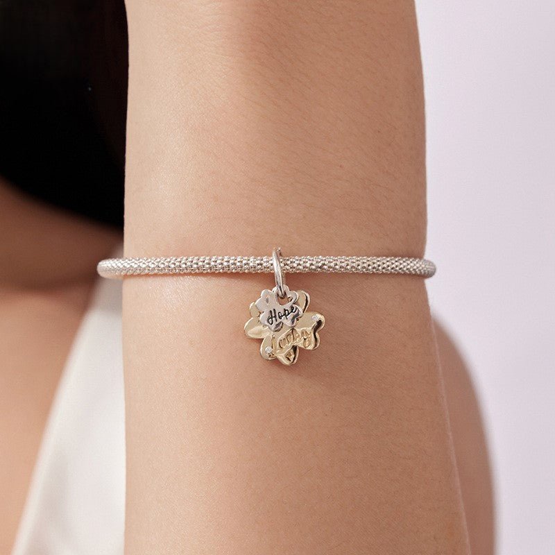 Lucky & Hope Clover Dangle Charm