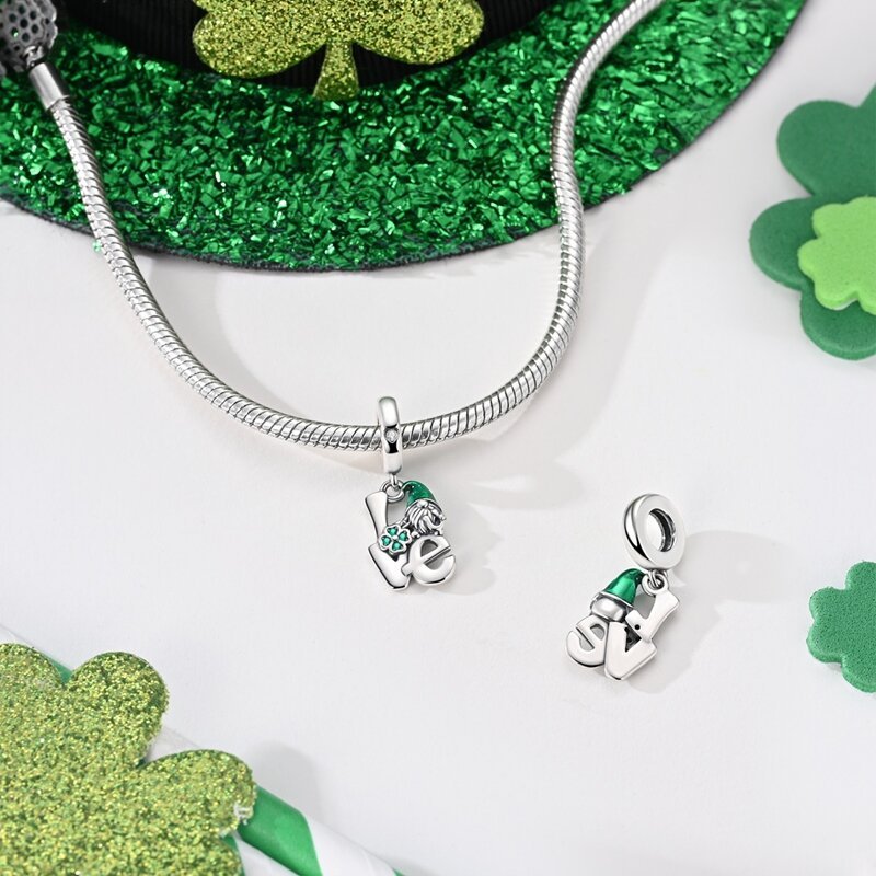 Lucky Love Gnome Dangle Charm