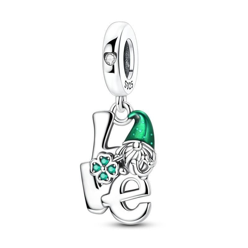 Lucky Love Gnome Dangle Charm
