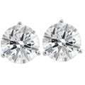 3.20 Ct TW 14k White Gold Lab Grown Round-Cut Diamond Martini Studs