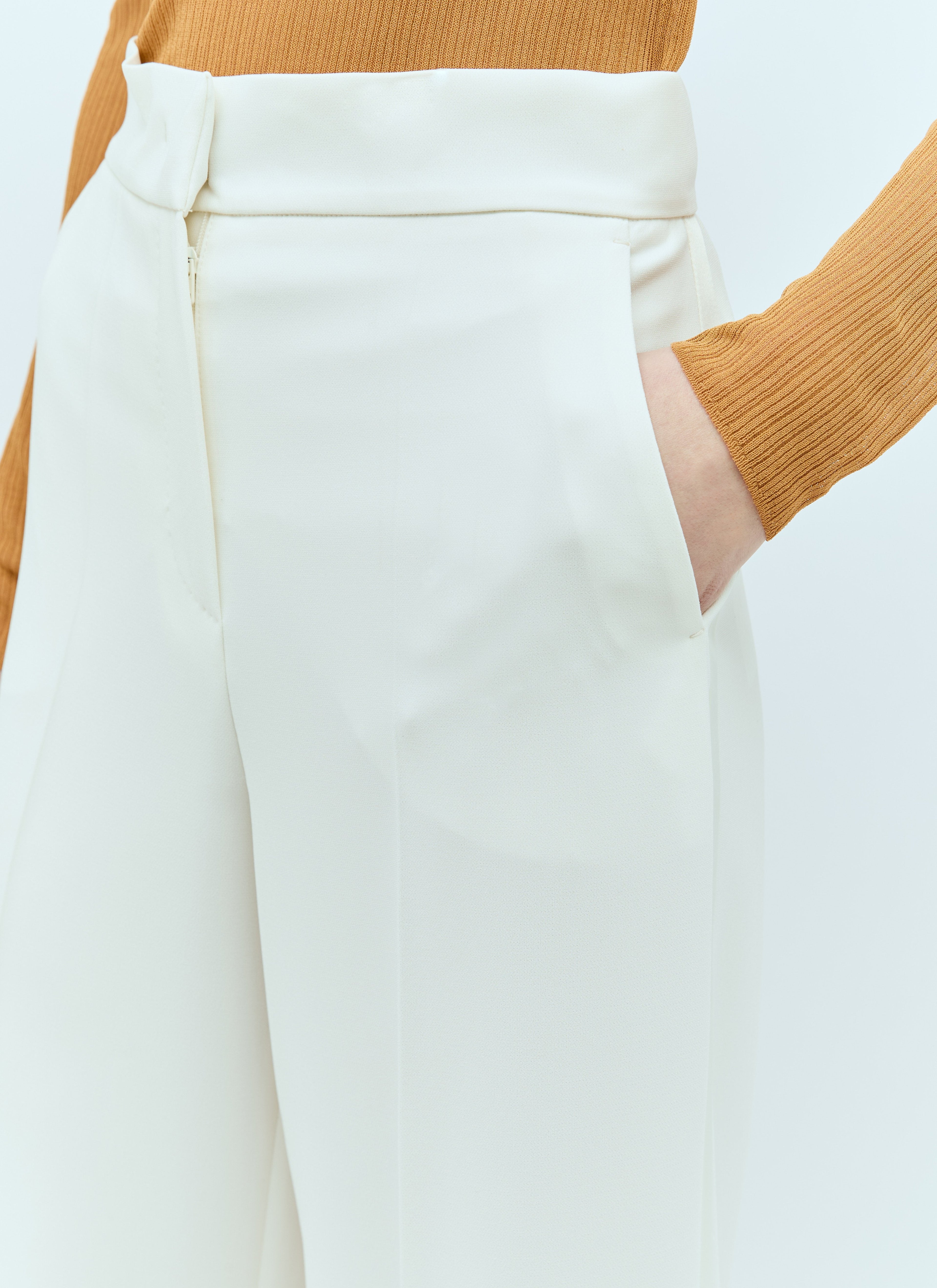 Max Mara Women Cady Tuxedo Pants