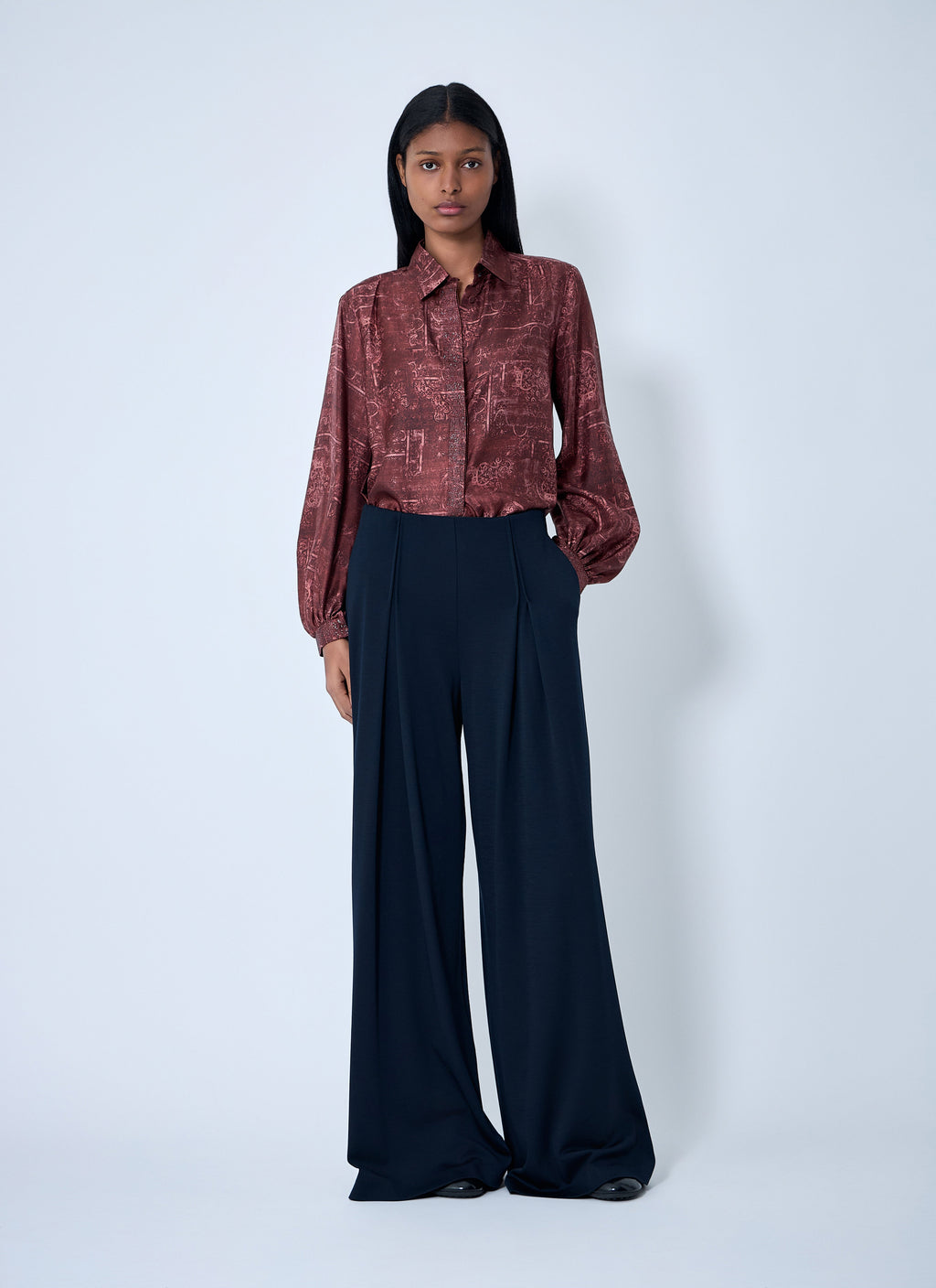 Max Mara Women Silk Shirt