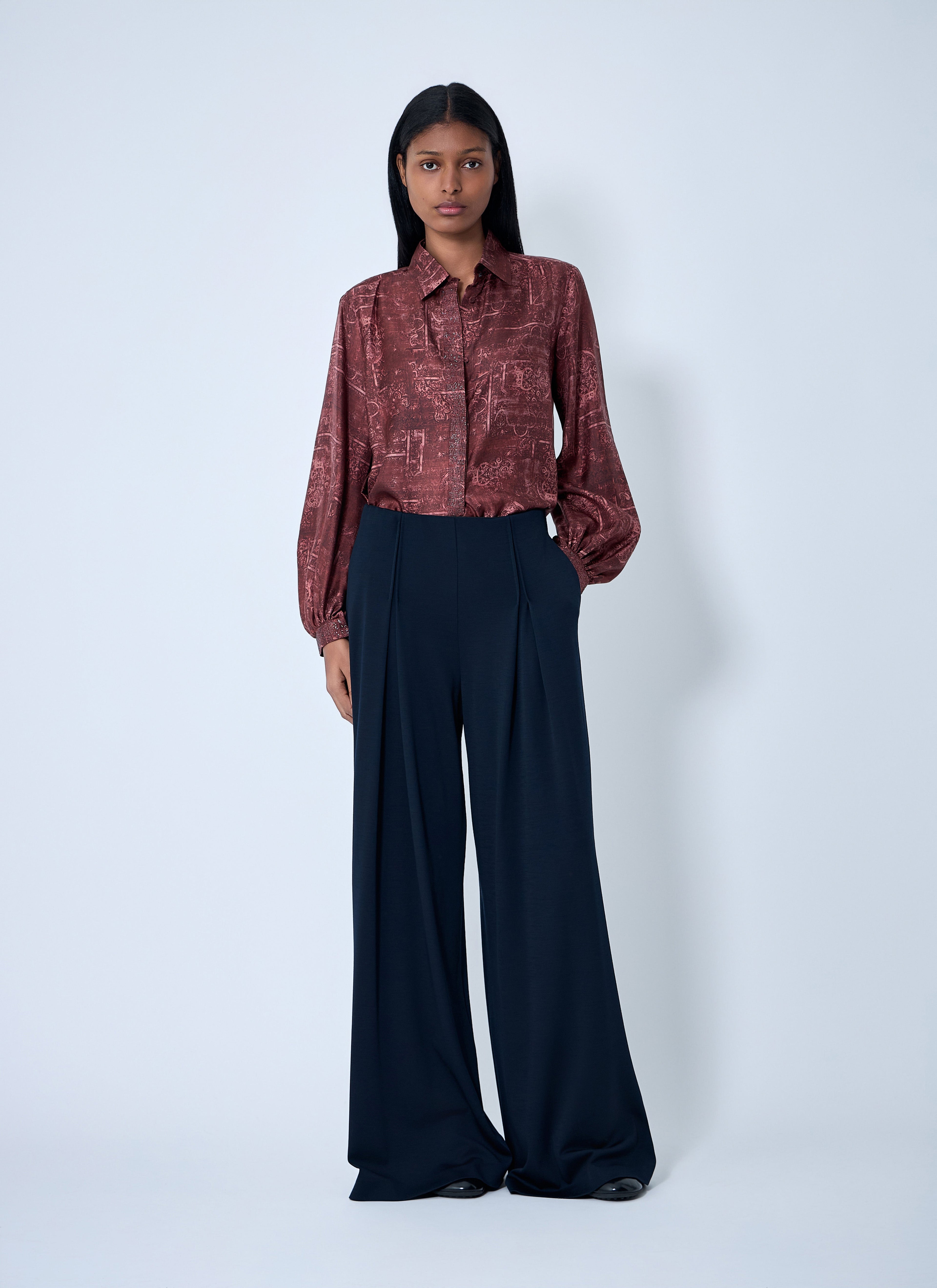 Max Mara Women Silk Shirt