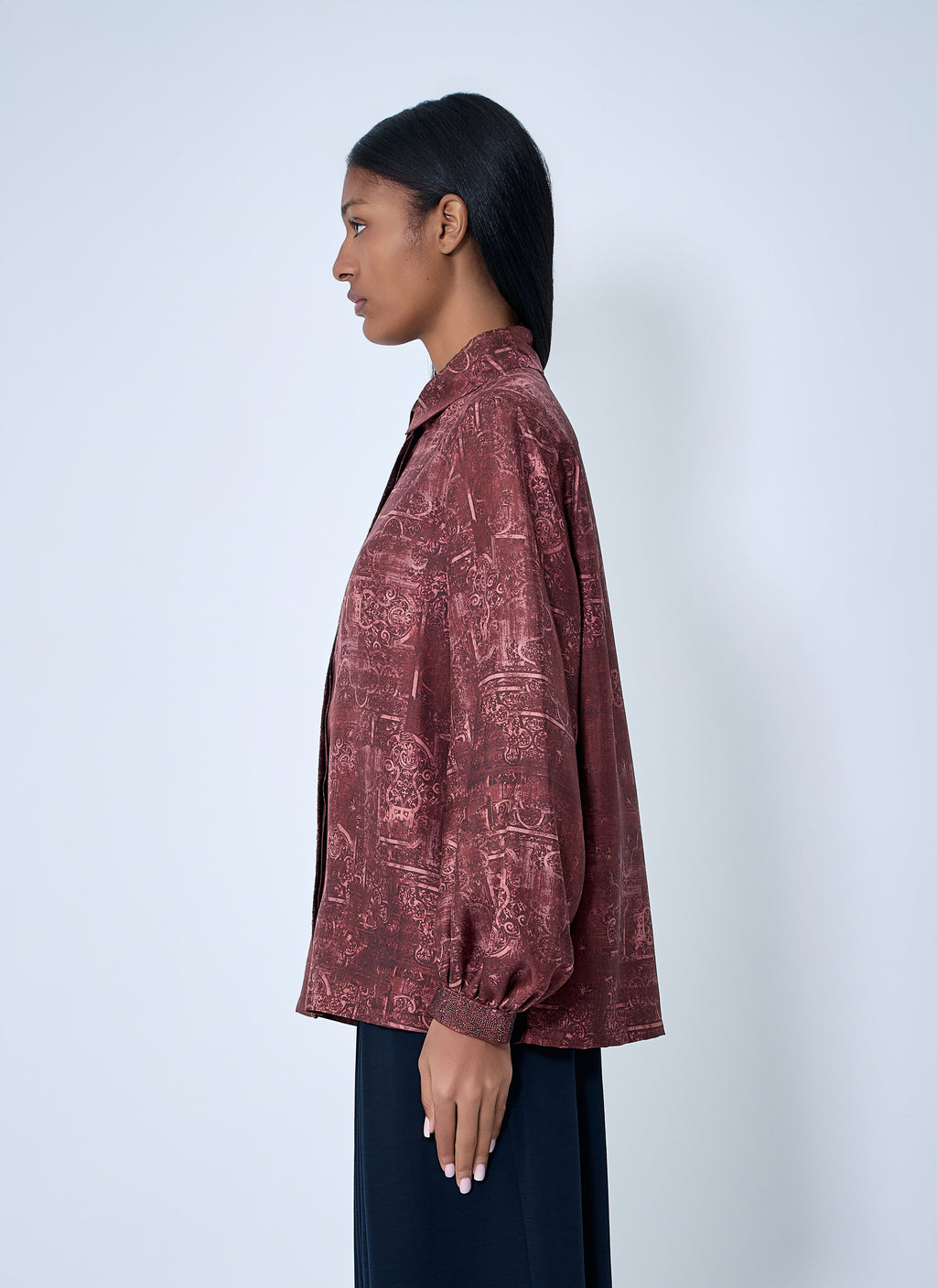 Max Mara Women Silk Shirt