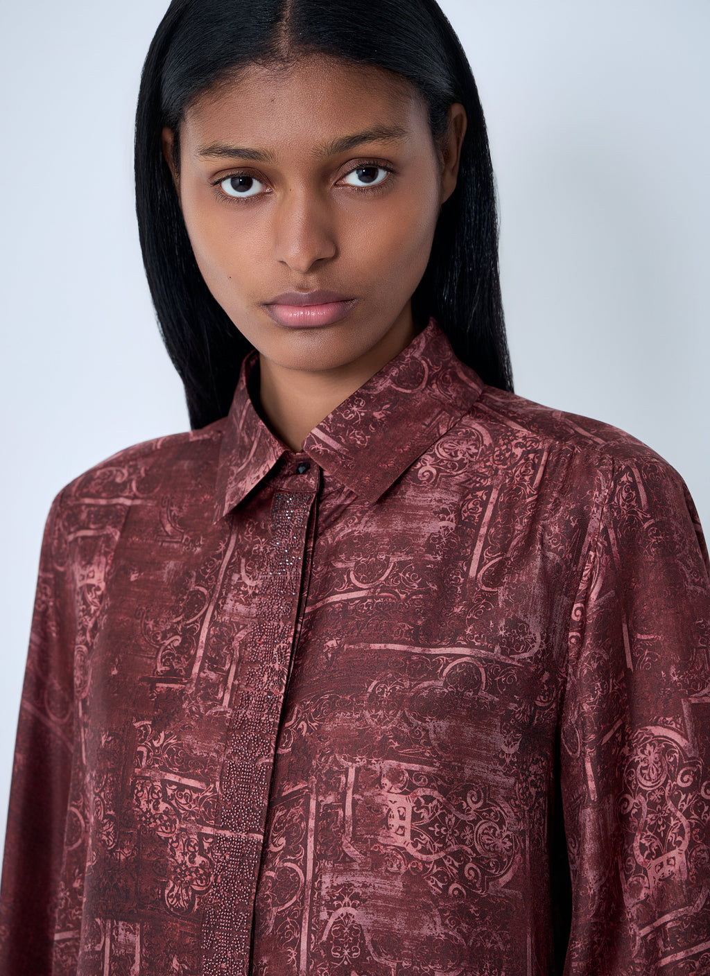 Max Mara Women Silk Shirt