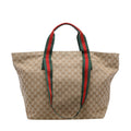 Gucci Men Medium Gg Motif Shopping Bag