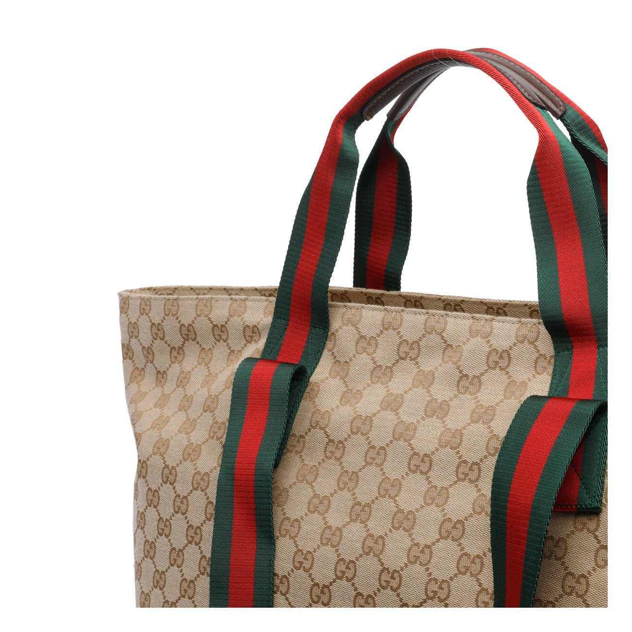 Gucci Men Medium Gg Motif Shopping Bag