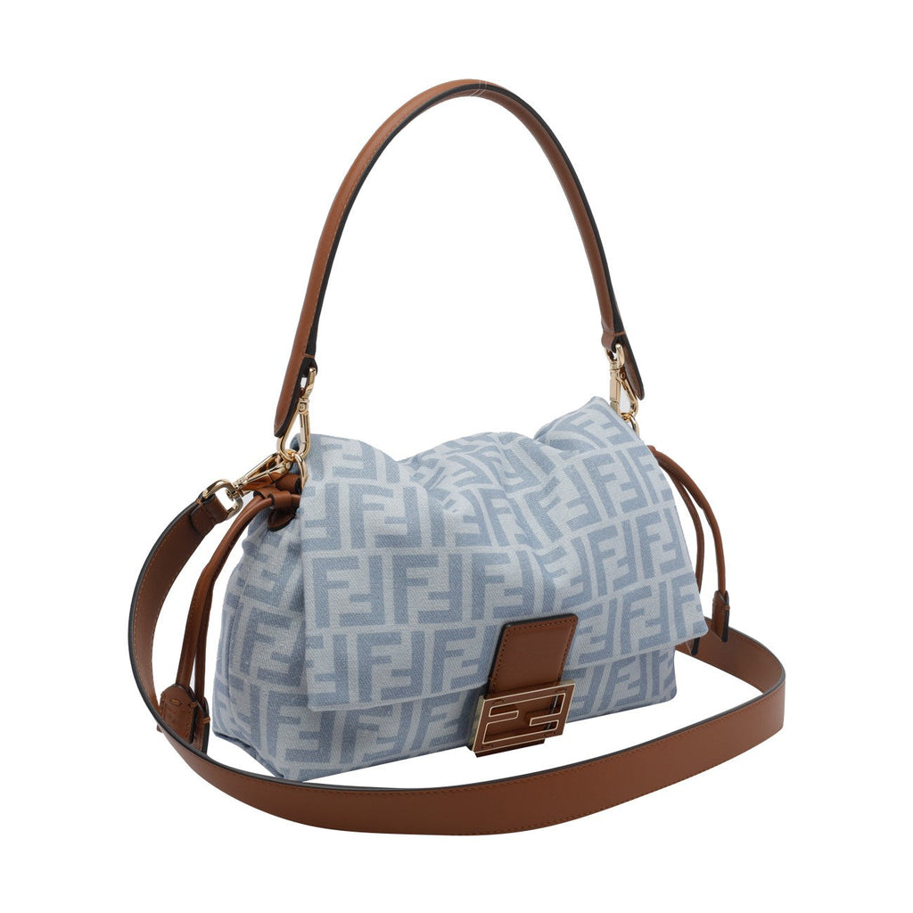 Fendi Women Medium Mamma Baguette Crossbody Bag