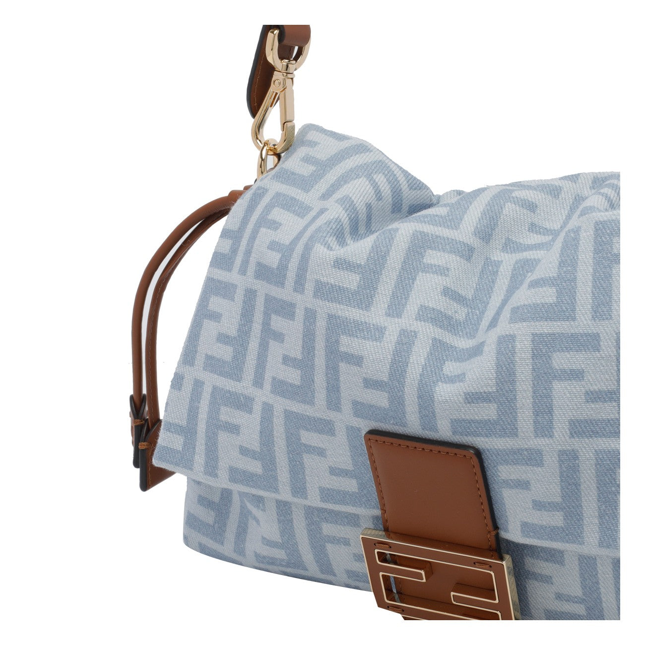 Fendi Women Medium Mamma Baguette Crossbody Bag