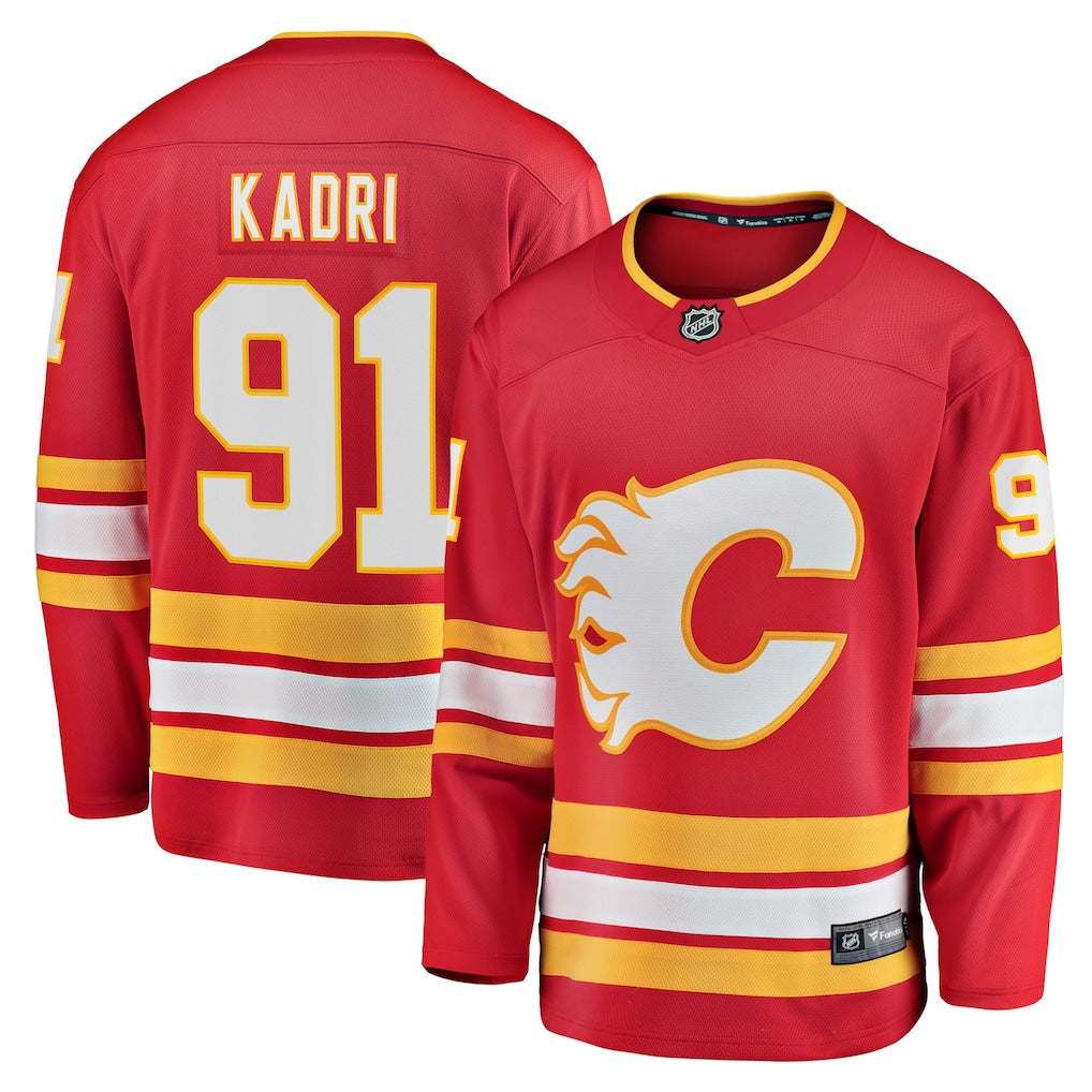 Nazem Kadri Calgary Flames Home Player Jersey - Red
