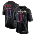 Drake Maye New England Patriots Super Bowl LX Patch Jersey - Carbon Black
