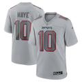 Drake Maye New England Patriots Atmosphere Jersey - Gray