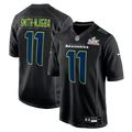 Jaxon Smith-Njigba Seattle Seahawks Super Bowl LX Patch Jersey - Carbon Black